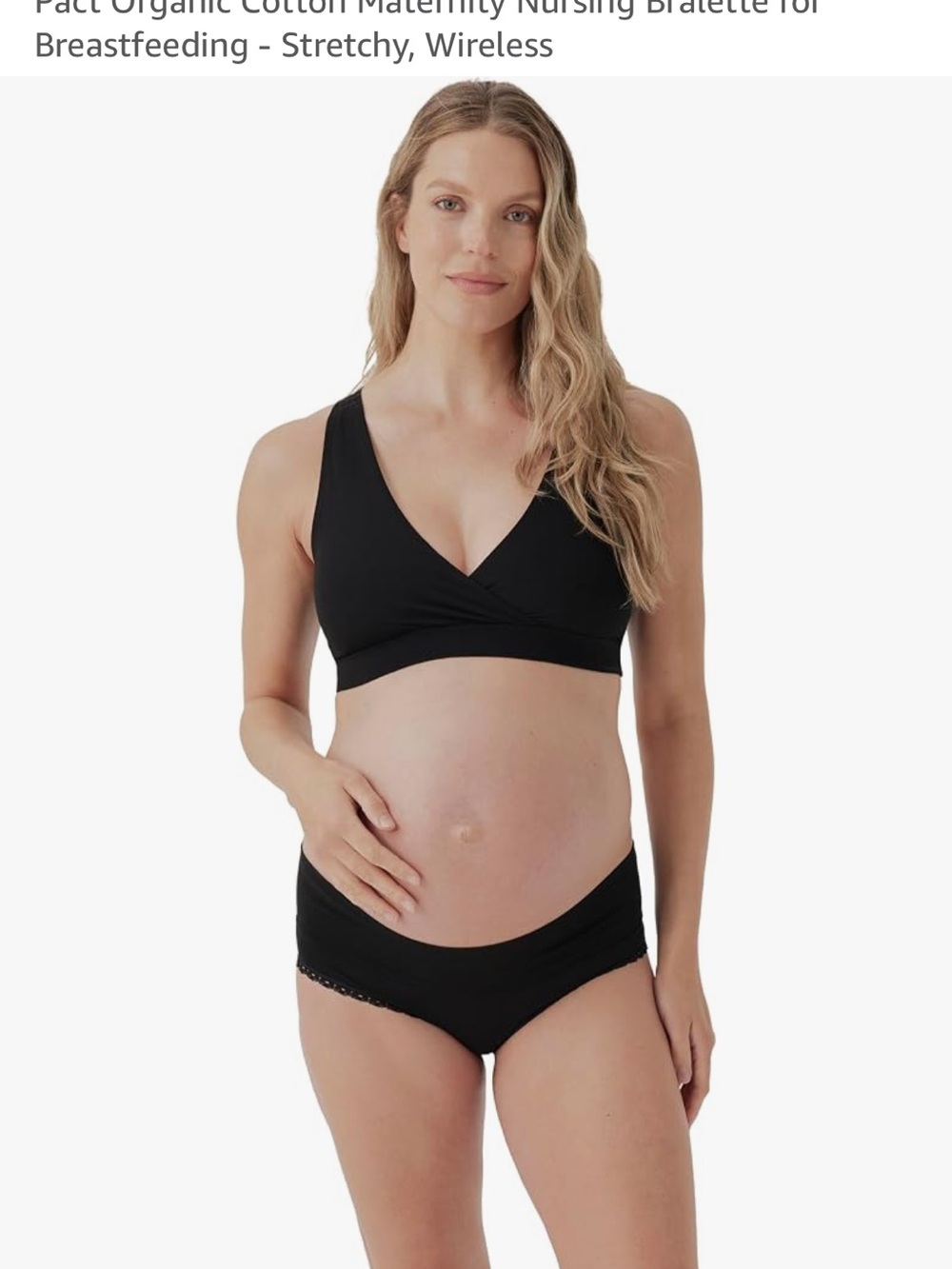 Pact Maternity Nursing Bra